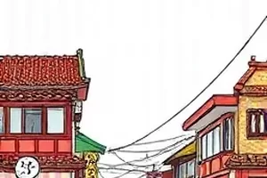 51漫画下拉式阅读界面，读者在夜间模式下连续翻阅漫画分镜