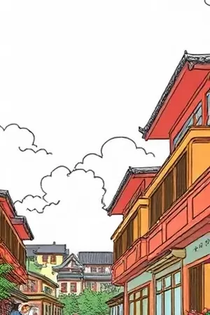 夜航灯塔守则漫画封面，守塔人站在旋转的灯塔光束里